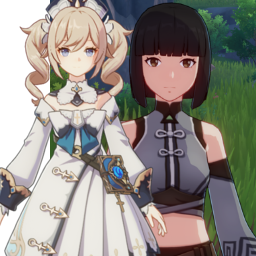 Barbara And Caishanpng — [325+ ships] Genshin Impact Ships option 53