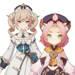 Barbara And Dionapng — [325+ ships] Genshin Impact Ships option 55