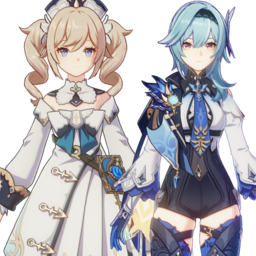 Barbara And Eulapng — [325+ ships] Genshin Impact Ships option 56