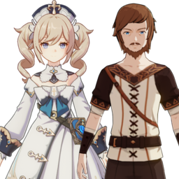 Barbara And Hermanpng — [325+ ships] Genshin Impact Ships option 59