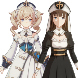 Barbara And Victoriapng — [325+ ships] Genshin Impact Ships option 69