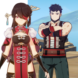 Beidou And Juzapng — [325+ ships] Genshin Impact Ships option 74