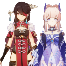 Beidou And Sangonomiya Kokomipng — [325+ ships] Genshin Impact Ships option 81