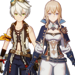 Bennett And Jeanpng — [325+ ships] Genshin Impact Ships option 96