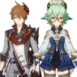 Childe And Sucrosepng — [325+ ships] Genshin Impact Ships option 112