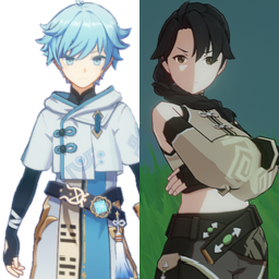 Chongyun And Chanerpng — [325+ ships] Genshin Impact Ships option 114