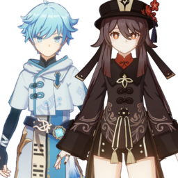 Chongyun And Hu Taopng — [325+ ships] Genshin Impact Ships option 118