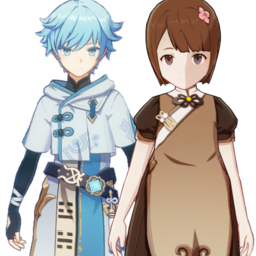 Chongyun And Little Lepng — [325+ ships] Genshin Impact Ships option 120