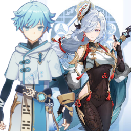 Chongyun And Shenhepng — [325+ ships] Genshin Impact Ships option 124