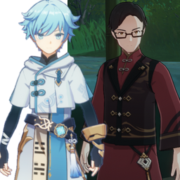 Chongyun And Uncle Jiapng — [325+ ships] Genshin Impact Ships option 125