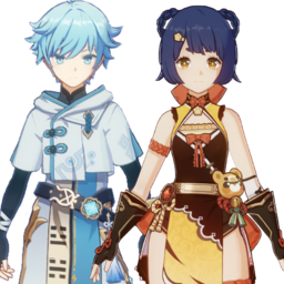 Chongyun And Xianglingpng — [325+ ships] Genshin Impact Ships option 127
