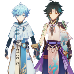 Chongyun And Xiaopng — [325+ ships] Genshin Impact Ships option 128