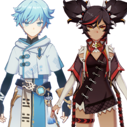 Chongyun And Xinyanpng — [325+ ships] Genshin Impact Ships option 130