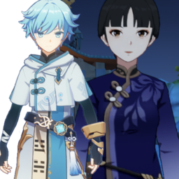 Chongyun And Yuyanpng — [325+ ships] Genshin Impact Ships option 131