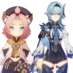 Diona And Eulapng — [325+ ships] Genshin Impact Ships option 153