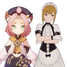 Diona And Sarapng — [325+ ships] Genshin Impact Ships option 158