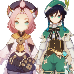 Diona And Ventipng — [325+ ships] Genshin Impact Ships option 159