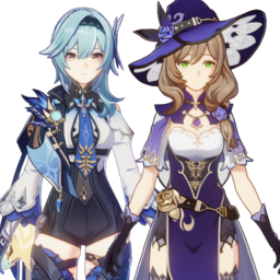 Eula And Lisapng — [325+ ships] Genshin Impact Ships option 162