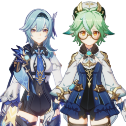 Eula And Sucrosepng — [325+ ships] Genshin Impact Ships option 167