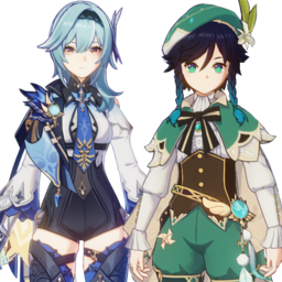 Eula And Ventipng — [325+ ships] Genshin Impact Ships option 169