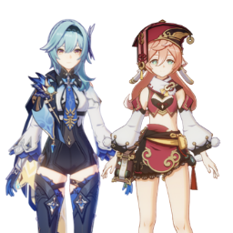 Eula And Yanfeipng — [325+ ships] Genshin Impact Ships option 170