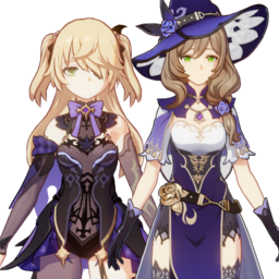 Fischl And Lisapng — [325+ ships] Genshin Impact Ships option 172