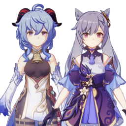 Ganyu And Keqingpng — [325+ ships] Genshin Impact Ships option 180