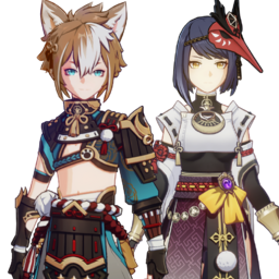 Gorou And Kujou Sarapng — [325+ ships] Genshin Impact Ships option 192