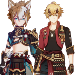 Gorou And Thomapng — [325+ ships] Genshin Impact Ships option 194