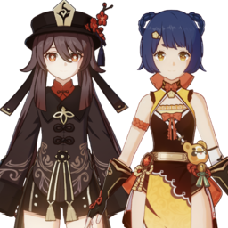 Hu Tao And Xianglingpng — [325+ ships] Genshin Impact Ships option 200