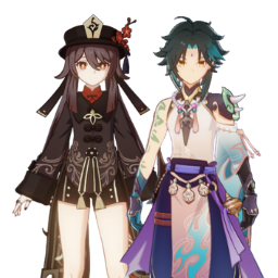 Hu Tao And Xiaopng — [325+ ships] Genshin Impact Ships option 201