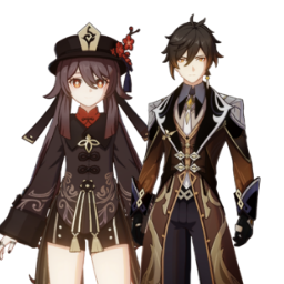 Hu Tao And Zhonglipng — [325+ ships] Genshin Impact Ships option 205