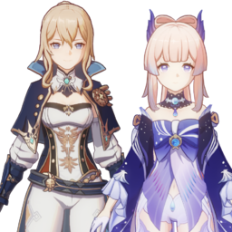 Jean And Sangonomiya Kokomipng — [325+ ships] Genshin Impact Ships option 214