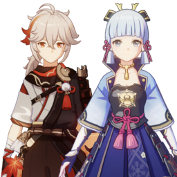 Kaedehara Kazuha And Kamisato Ayakapng — [325+ ships] Genshin Impact Ships option 218