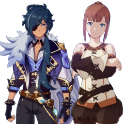 Kaeya And Vilepng — [325+ ships] Genshin Impact Ships option 232