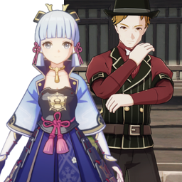 Kamisato Ayaka And Kurisupng — [325+ ships] Genshin Impact Ships option 235