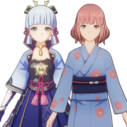 Kamisato Ayaka And Ogura Miopng — [325+ ships] Genshin Impact Ships option 237