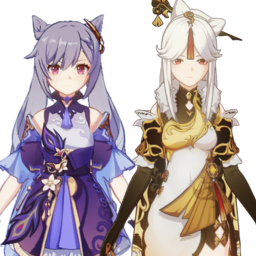 Keqing And Ningguangpng — [325+ ships] Genshin Impact Ships option 244