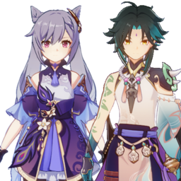 Keqing And Xiaopng — [325+ ships] Genshin Impact Ships option 246