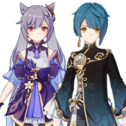 Keqing And Xingqiupng — [325+ ships] Genshin Impact Ships option 247