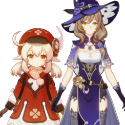 Klee And Lisapng — [325+ ships] Genshin Impact Ships option 252