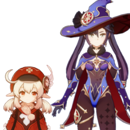 Klee And Monapng — [325+ ships] Genshin Impact Ships option 253