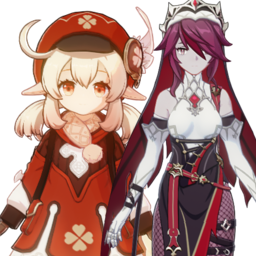 Klee And Rosariapng — [325+ ships] Genshin Impact Ships option 256