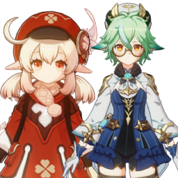 Klee And Sucrosepng — [325+ ships] Genshin Impact Ships option 257