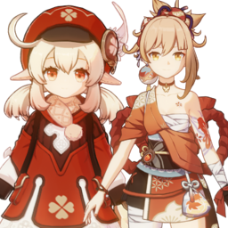 Klee And Yoimiyapng — [325+ ships] Genshin Impact Ships option 258
