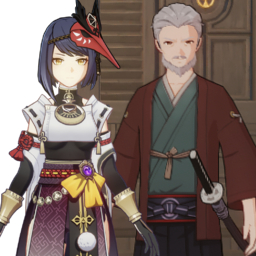 Kujou Sara And Kujou Takayukijpg — [325+ ships] Genshin Impact Ships option 259