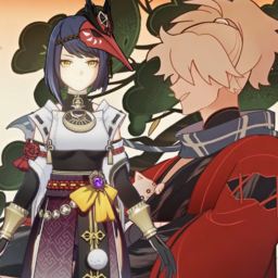 Kujou Sara And Tomopng — [325+ ships] Genshin Impact Ships option 263