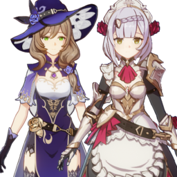 Lisa And Noellepng — [325+ ships] Genshin Impact Ships option 267