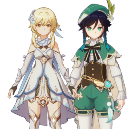Lumine And Ventipng — [325+ ships] Genshin Impact Ships option 272