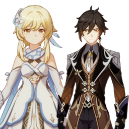 Lumine And Zhonglipng — [325+ ships] Genshin Impact Ships option 273